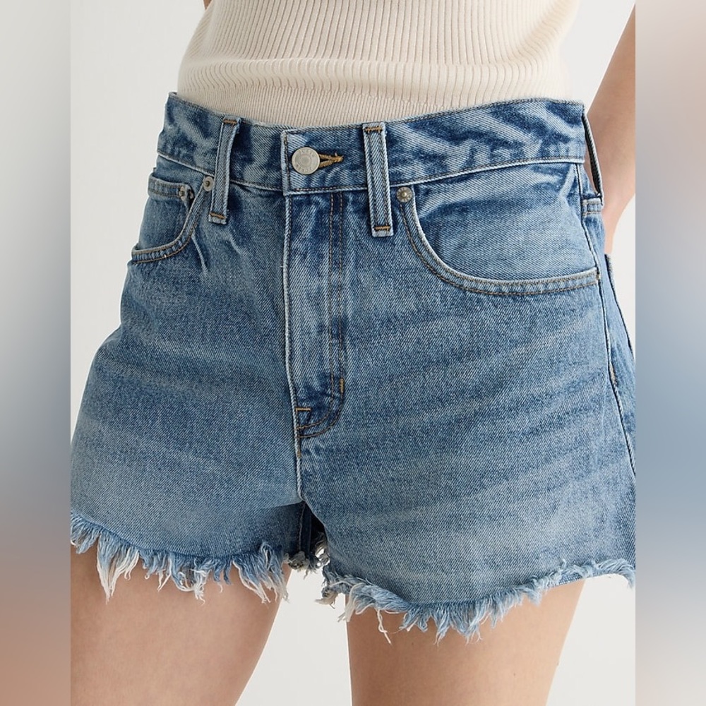 J.Crew Relaxed denim short in Baxter Street wash Size 29 NWT